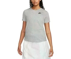 Nike Palaidinė Moterims W Nsw Club Ss Tee Pilkas DX7902 063