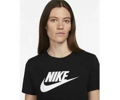 Nike Palaidinė Moterims W Nsw Club Ss Tee Icn Ftra Juodas DX7906 010