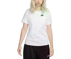 Nike Palaidinė Moterims W Nsw Club Ss Tee Baltas DX7902 100