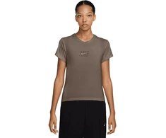 Nike Palaidinė Moterims W Nsw Club Ss Tee Cc Brown IB2447 214