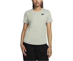 Nike Palaidinė Moterims W Nsw Club Ss Tee Žalias DX7902 370