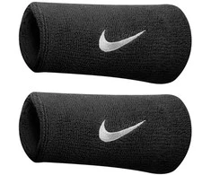Nike Raištis Riešui Swoosh Doublewide Wristbands Juodas NNN05 010