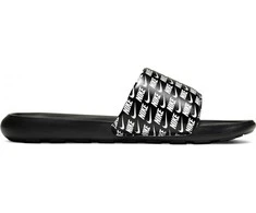 Nike Šlepetės Vyrams Victori One Slide Print Juodas Baltas