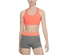 Nike Sportinė Liemenėlė Moterims Swoosh Bra Non Pad Bright Mango BV3630 854