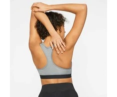 Nike Sportinė Liemenėlė Moterims Swsh Band Nonpded Bra Pilkas BV3900 084