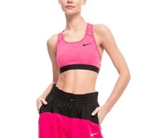 Nike Sportinė Liemenėlė Swoosh Band Bra Non Pad Rožinė BV3900 616