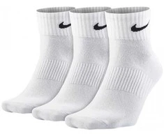 Nike Sportinės Kojinės U NK Perf Ltwt QT 3PR Baltas SX4706 101