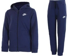 Nike Sportinis Kostiumas Paaugliams B Nsw Trk Suit Core BF Mėlyna BV3634 410