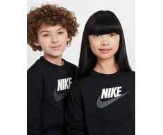 Nike Sportinis Kostiumas Paaugliams K Nsw Tracksuit Poly Crew Hbr Juodas FD3090 010
