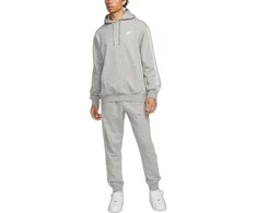 Nike Sportinis Kostiumas Vyrams M Nk Club Flc Gx Hd Trk Suit Pilkas FB7296 063