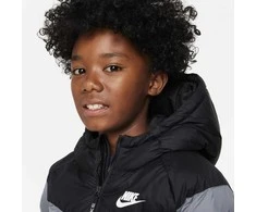 Nike Striukė Paaugliams K Nsw Syn Fl Hd Jckt Juodas Pilkas FN7730 013