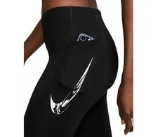Nike Tamprės Moterims W Nk Df Fast Mr 7/8 Tights Juodas FV6682 010