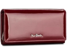 Pierre Cardin Didelė Moteriška Piniginė Raudonas