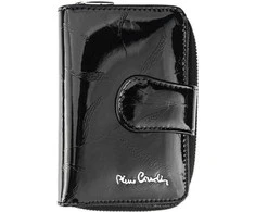Pierre Cardin Maža Piniginė Moterims Juodas 02 LEAF 115