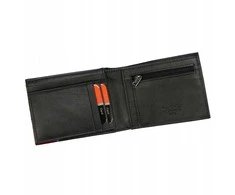 Pierre Cardin Piniginė Vyrams Juodas TILAK75 88061/NERO/ROSSO