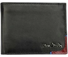 Pierre Cardin Piniginė Vyrams Juodas TILAK75 88061/NERO/ROSSO