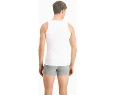 Puma Apatiniai Marškinėliai Vyrams Basic 2p Tan Baltas 935018 02