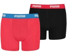 Puma Apatiniai Paaugliams Basic Boxer Juodas Raudona 907650 04