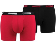Puma Apatiniai Vyrams Basic Boxer Juodas Raudona