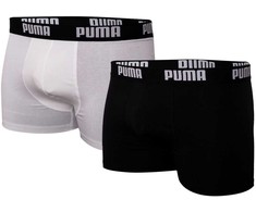 Puma Apatiniai Vyrams Basic Boxer Baltas Juodas
