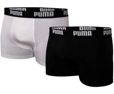 Puma Apatiniai Vyrams Basic Boxer Baltas Juodas