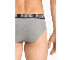 Puma Apatiniai Vyrams Basic Brief Juodas Pilkas 889100 19