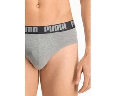 Puma Apatiniai Vyrams Basic Brief Juodas Pilkas 889100 19