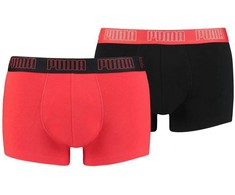 Puma Apatiniai Vyrams Basic Trunk Juodas Raudona 935015 02