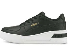 Puma Avalynė Moterims Skye Wedge Juodas Baltas 380750 02
