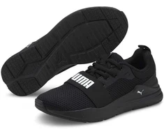Puma Avalynė Paaugliams Puma Wired Run Jr High Risk Juodas 374214 01