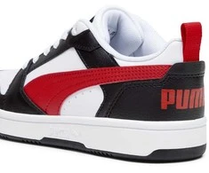 Puma Avalynė Paaugliams Rebound V6 Lo Jr Juodas Baltas Raudona 393833 04