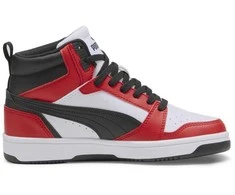 Puma Avalynė Paaugliams Rebound V6 Mid Jr Baltas Raudona Juodas 393831 03