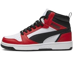 Puma Avalynė Paaugliams Rebound V6 Mid Jr Baltas Raudona Juodas 393831 03