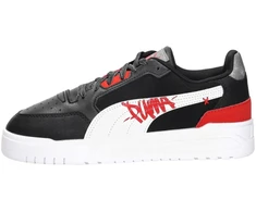 Puma Avalynė Paaugliams Shuffle Downtown Lo Mid Juodas Baltas Raudona 405034 01