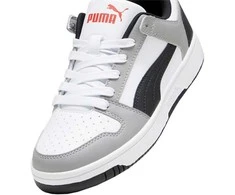 Puma Avalynė Rebound Layup Lo SL Jr Baltas Juodas Pilkas 370490 20