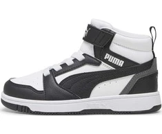 Puma Avalynė Vaikams Rebound V6 Mid Jr Baltas Juodas 393832 01