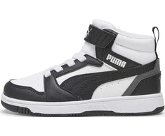 Puma Avalynė Vaikams Rebound V6 Mid Jr Baltas Juodas 393832 01