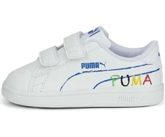 Puma Avalynė Vaikams Smash v2 Home School Baltas 386201 02
