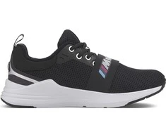 Puma Avalynė Vyrams Bmw Mms Wired Run Juodas