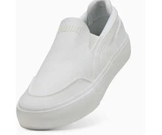 Puma Avalynė Vyrams Court Classic Vulc Slipon Baltas 400216 05