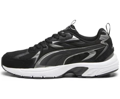 Puma Avalynė Vyrams Milenio Tech Suede Juodas Baltas Sidabrinis 393489 01