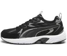 Puma Avalynė Vyrams Milenio Tech Suede Juodas Baltas Sidabrinis 393489 01