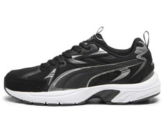 Puma Avalynė Vyrams Milenio Tech Suede Juodas Baltas Sidabrinis 393489 01