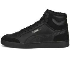 Puma Avalynė Vyrams Shuffle Mid Fur Flat Juodas 387609 01
