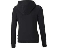 Puma Džemperis Mergaitėms Ess+ Logo Full-Zip Hoodie Juodas 587048 01