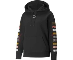 Puma Džemperis Moterims Classics Graphics Juodas 531630 01
