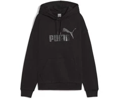 Puma Džemperis Moterims Ess+ Animal Hoodie Fl Juodas 681492 01