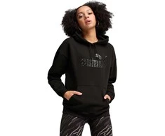 Puma Džemperis Moterims Ess+ Animal Hoodie Fl Juodas 681492 01