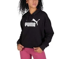Puma Džemperis Moterims Ess Cropped Logo Juodas 586870 01