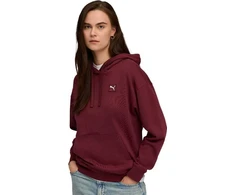 Puma Džemperis Moterims Ess Elevated Hoodie Fl Bordo 688100 96